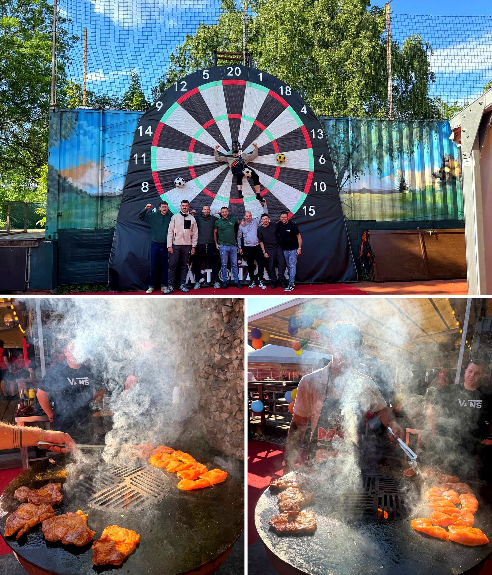 Fuß-Darts & BBQ Günstig